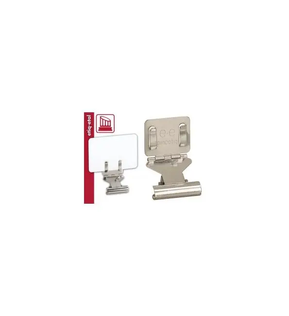 Etiq-Etal Etikethouder inox| 10 stuks Korting