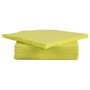Gereduceerde Prijs C&T Prof Servetten Textiel-Touch kiwi 25x25cm | 40 stuks