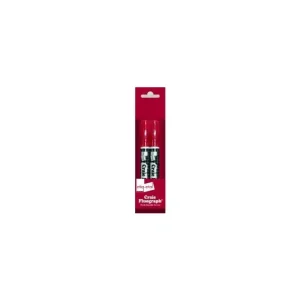 Flitsaanbieding Etiq-Etal Krijtviltstift klein model rood | 2 stuks