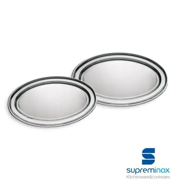 SupremInox Ovale schotel 50x30,5cm Favoriet