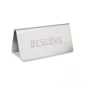 Snelle Levering SupremInox Tafelbordje "Reserve" RVS