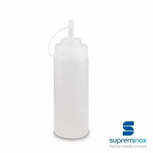 SupremInox Spuitfles transparant 0,36L Fabrieksprijs