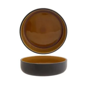 C&T Tallina Brown Diep Bord Ø16,3xH4,2cm Direct Beschikbaar