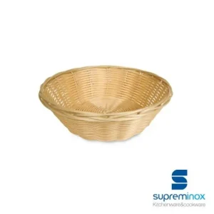 Seizoensaanbieding SupremInox Rieten mandje Ø13xH4cm