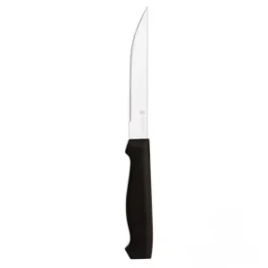 Voordeelprijs Supreminox Steakmes met zwart handvat | 24 stuks