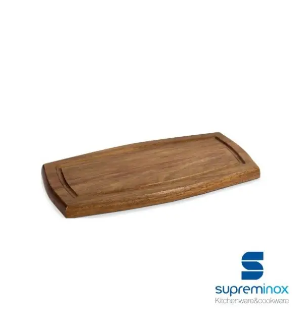 Gereduceerde Prijs SupremInox Serveerplank acaciahout 36x18cm