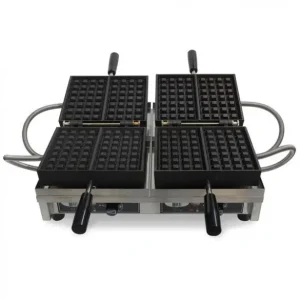 Wafelijzer Luikse wafel dubbel 4x7 Snelle Levering