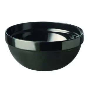 Gecertificeerd APS Kom Casual melamine zwart Ø10cm