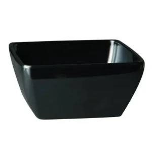 APS Kom Pure melamine zwart 12,5x12,5cm Finale Uitverkoop