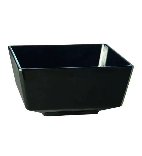 Direct Verzonden APS Schaaltje Float melamine zwart 25x25xH12cm