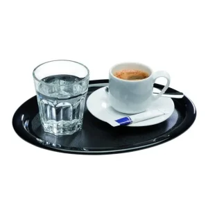 Gratis Retour APS Serveerschaal melamine zwart 26x20cm