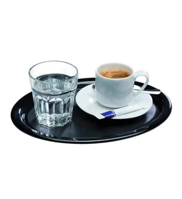 Gratis Retour APS Serveerschaal melamine zwart 26x20cm