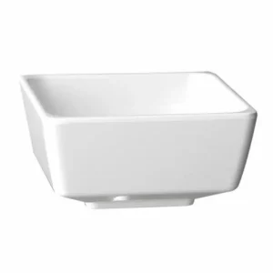 Weekendaanbieding APS Schaaltje Float melamine wit 5,5x5,5xH3cm