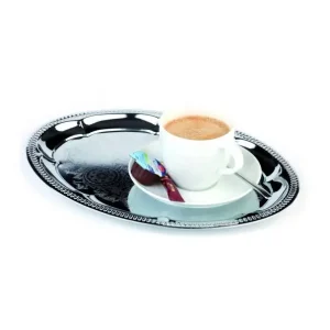 APS RVS Kaffehaus Serveerschaal 30x22cm Exclusieve Aanbieding
