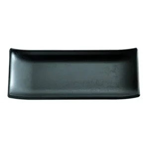 APS Zen Sushibord melamine zwart 22,5x9,5cm Weekendaanbieding