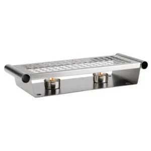 Korting APS RVS Voedselwarmer met theelichtjes