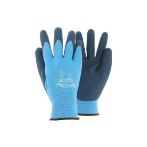 Merkproduct Safety Jogger Handschoenen blauw/zwart - maat 9