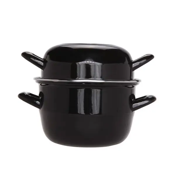 C&T Mosselpot zwart 1,2kg Ø18cm Lage Prijs