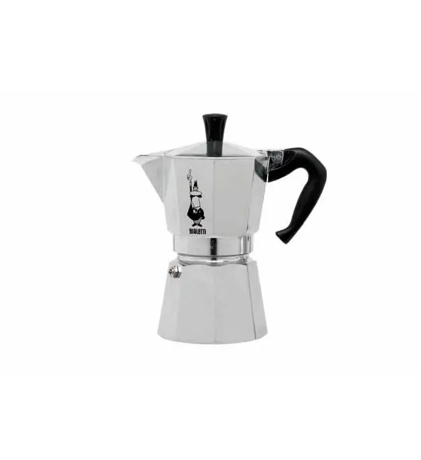 Bialetti Mokka Express export Koffiekan 6 tassen Tijdelijk Beschikbaar