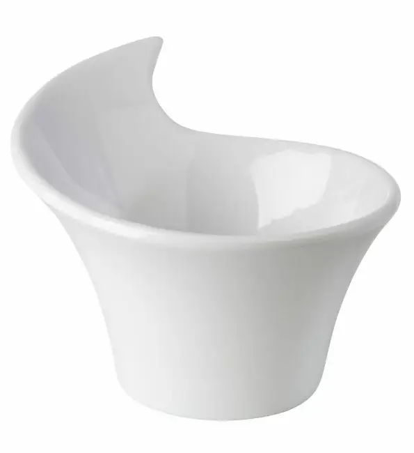 Finale Uitverkoop APS Schaaltje melamine wit 8,5x7cm