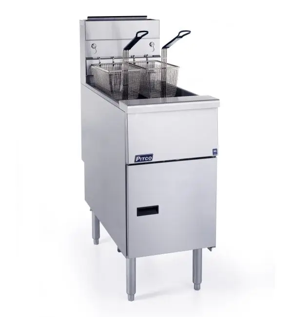 Laatste Versie Pitco Friteuse VF35 Millivolt aardgas G20 20kW