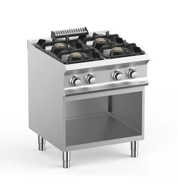 MBM Domina Pro Gasvuur 4-bek open onderstel FB77AXL Meest Verkocht