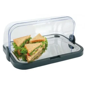 APS Buffetvitrine rolltop 44x32cm + 2 koelelementen Exclusieve Aanbieding