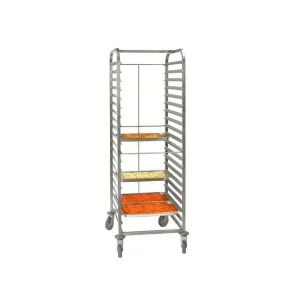 Sofinor Regaalwagen RVS 17 niveaus GN2/1 Direct Verzonden
