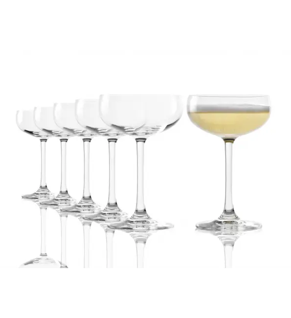 Stölzle Quatrophil Champagnecoupe twist 220ml | 6 stuks Laatste Versie