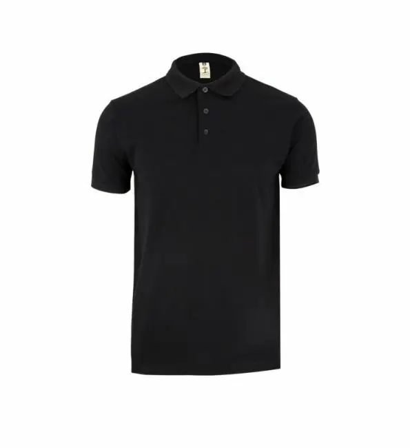 Velilla Polo Mackay Heren korte mouwen zwart - maat S Express Levering
