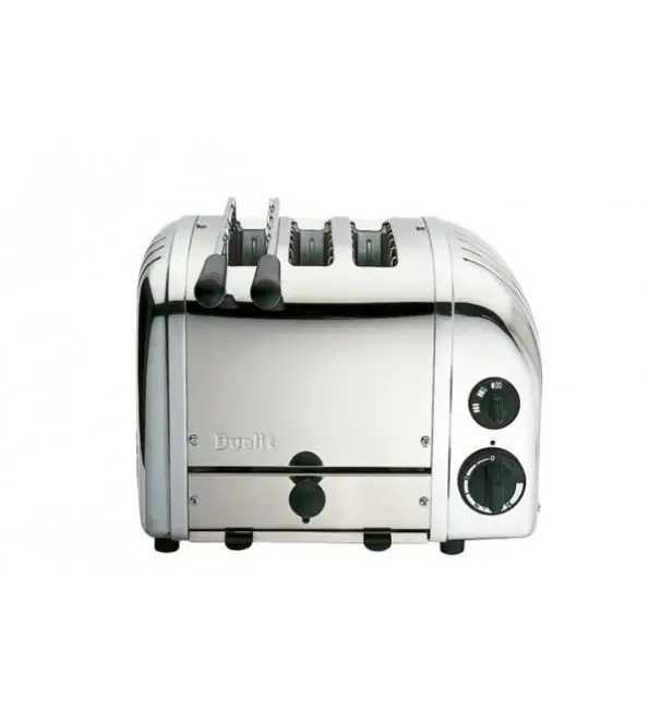 Dualit Broodrooster Classic Combi 2+1 Polished 3 gleuven Laatste Kans