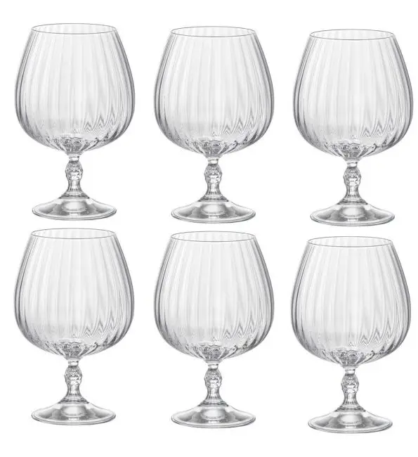 Bormioli Rocco Cognacglas America 650ml| 6 stuks Gratis Retour