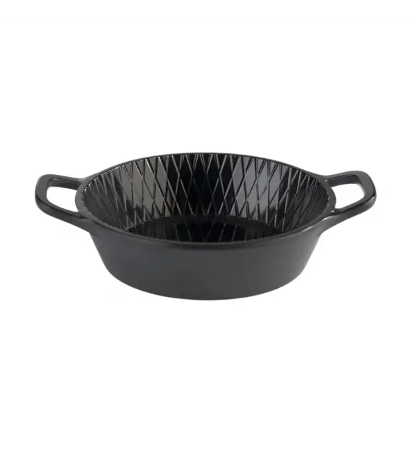 Rechtstreeks Van De Fabrikant APS Schaal melamine zwart 0,07L 8,5x11,5cm