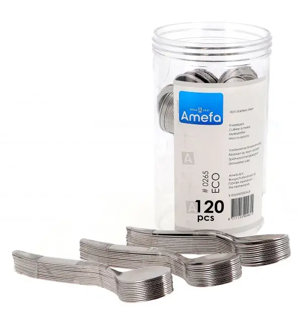 Amefa Theelepels eco in koker | 120 stuks Korting