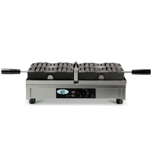 Snelle Levering Wafelijzer Wafellolly enkel 180° 1x4