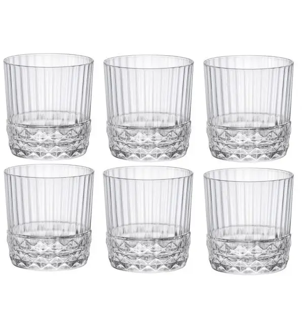 Tijdelijk Beschikbaar Bormioli Rocco Tumbler America 370ml| 6 stuks