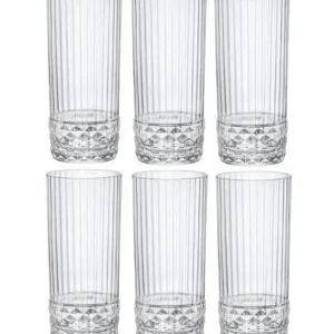 Hete Deal Bormioli Rocco Longdrink America 490ml | 6 stuks