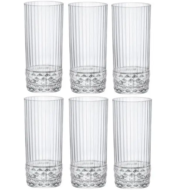 Hete Deal Bormioli Rocco Longdrink America 490ml | 6 stuks