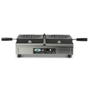 Express Levering Wafelijzer Brusselse Wafel rond enkel 4x8