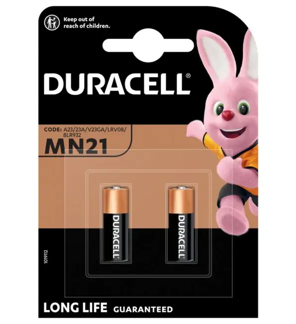 Duracell MN21 23A Alkaline 12V Blister 2 Flitsaanbieding