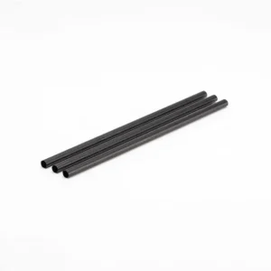 Weekendaanbieding Drinkrietje herbruikbaar RPP zwart 24cm | 250 stuks
