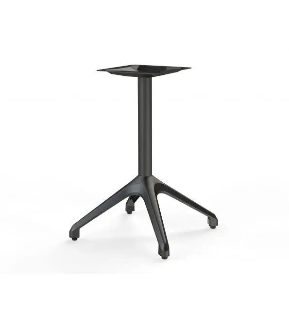 Betrouwbaar XSeat Tafelpoot Hope 4-poot aluminium zwart