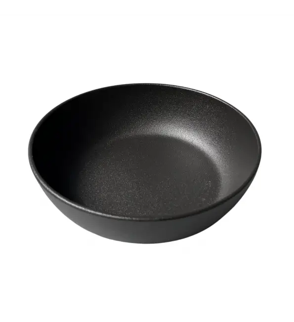 Aanbieding Diep Bord King zwart Ø20x5,5cm