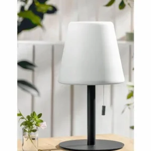 Bestel Nu Tafellamp LED zwart/wit H30cm