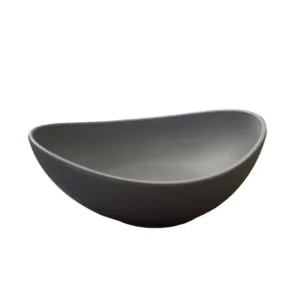 Bowl Swing ovaal melamine grijs 180x134x65mm Express Levering