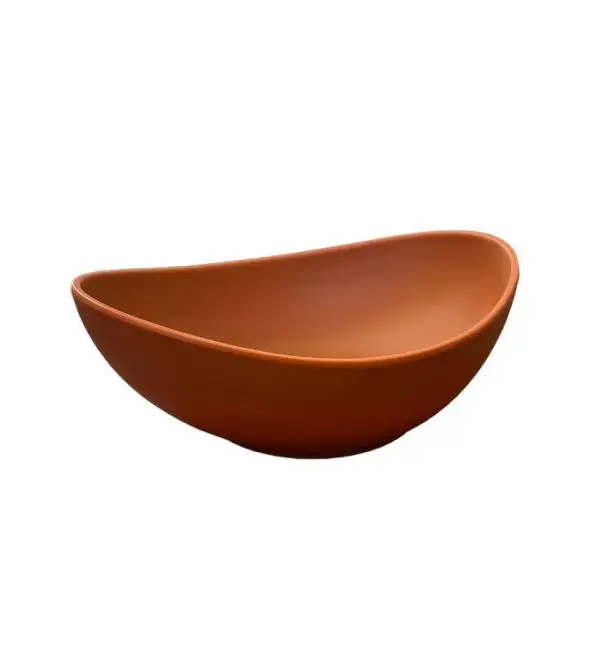 Must-Have Bowl Swing ovaal melamine oranje 180x134x65mm