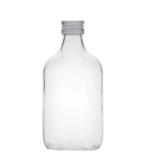 Glazen Fles Pocket met dop 200ml Favoriet