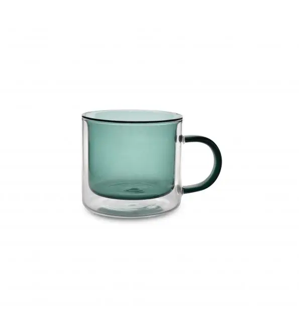 Meest Verkocht ONA Beker Liv dubbelwandig groen 270ml | 2 stuks