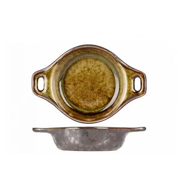 Snelle Levering Proof Elements Mineral Aperoschaal met handvaten 9,4x6,6xH2,9cm