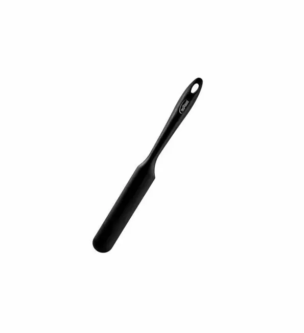 Nu Kopen Inoxibar Spatel Vlak silicone zwart 32x3,5cm